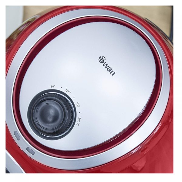 Swan SD90010REDN Air Fryer 3.2L 1350W – Red
