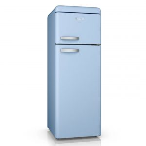 Swan SR11010BLN Retro 3/4 Fridge Freezer – Blue