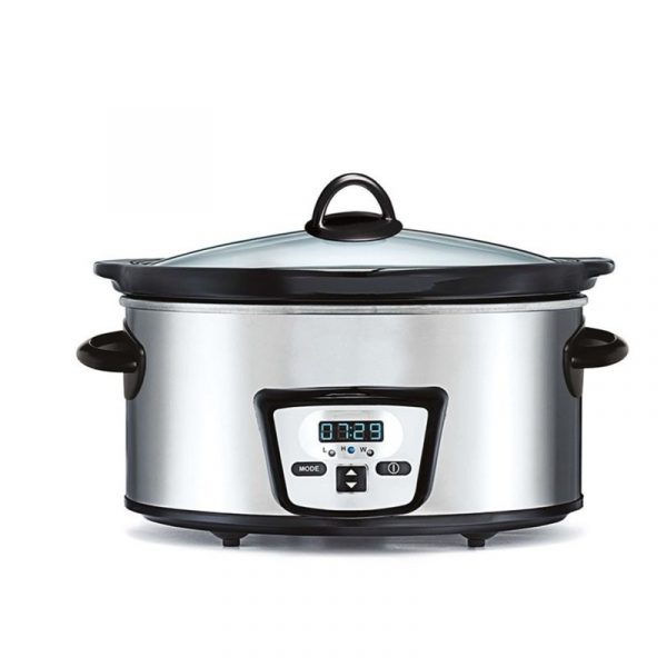 Daewoo 5.5l Stainless Steel Slow Cooker