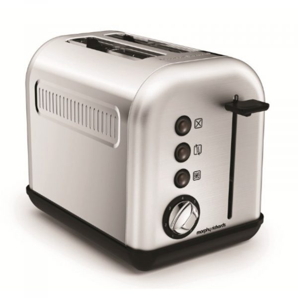 Morphy Richards 2-Slice Toaster Brushed Stainless Steel