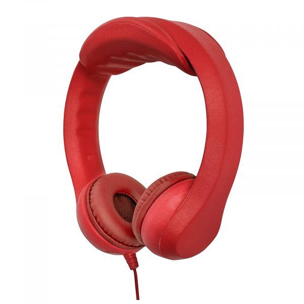 iTek I58033R Children’s Flexi Headphones – Red