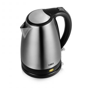 Tower 1.7l Brushed Stainless Steel Kettle