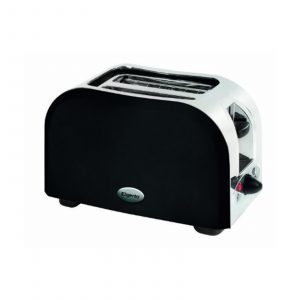 Elgento E449B 2 Slice Toaster 950W – Black / Stainless Steel