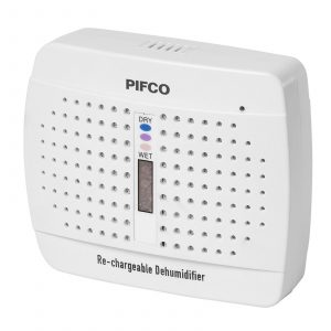 Pifco P44012 Mini Portable Dehumidifier – White