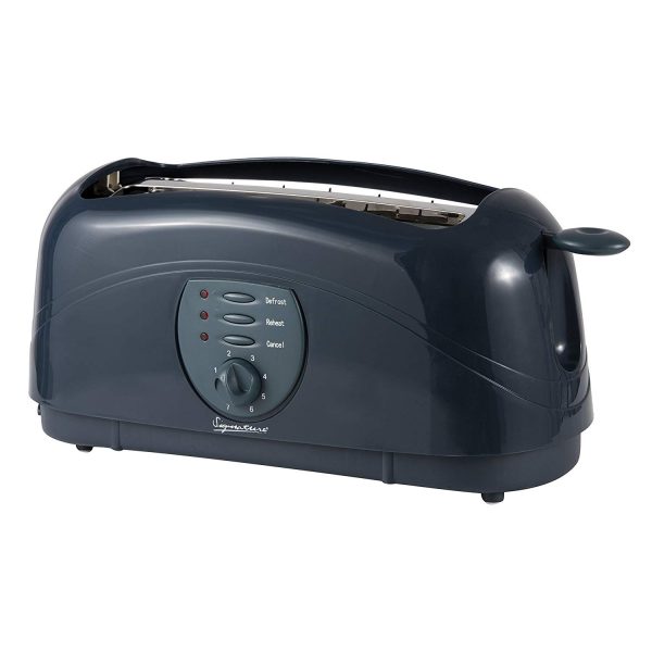 Signature S20005EGLGG 4-Slice Toaster – Graphite Grey