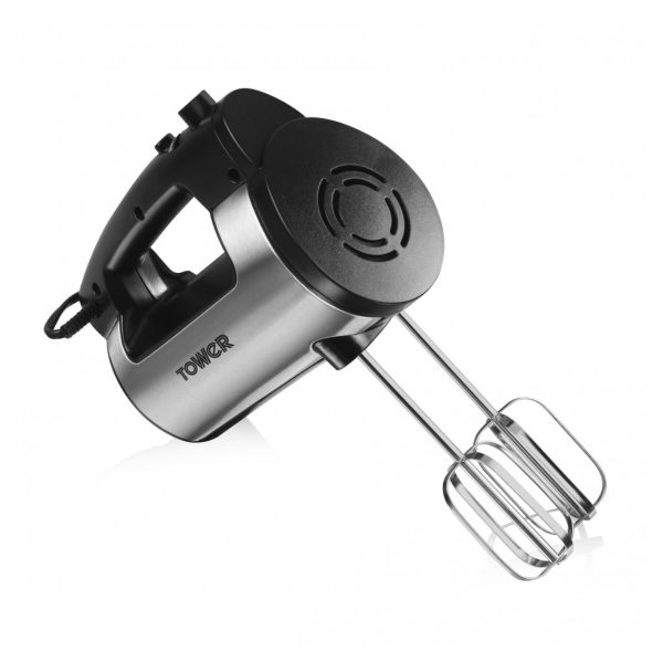 Tower T12016 Hand Mixer 300W – Stainless Steel