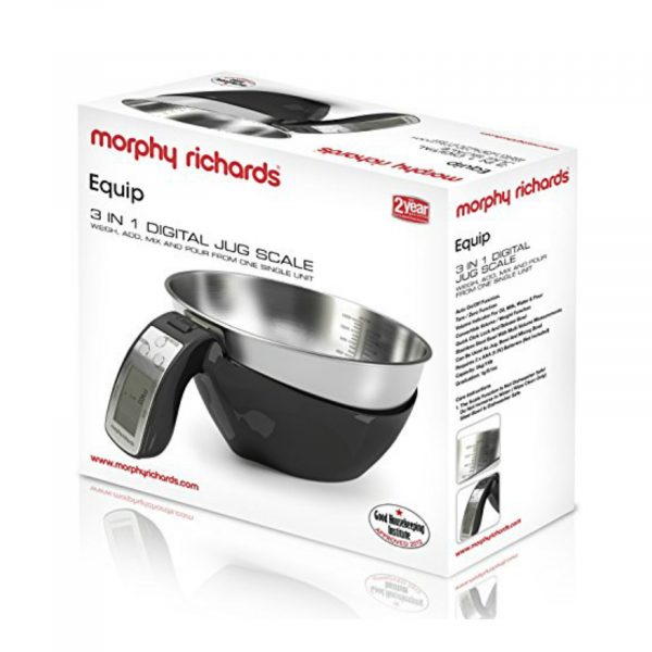 XXX Morphy Richards 46610 3in1 Digital Jug Scale – Black