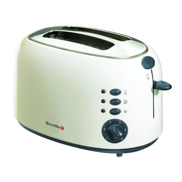 Breville VTT006 2 Slice Toaster – Cream / Stainless Steel