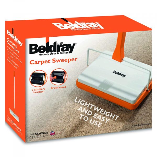 Beldray LA024855 Carpet Sweeper With 3 Brushes