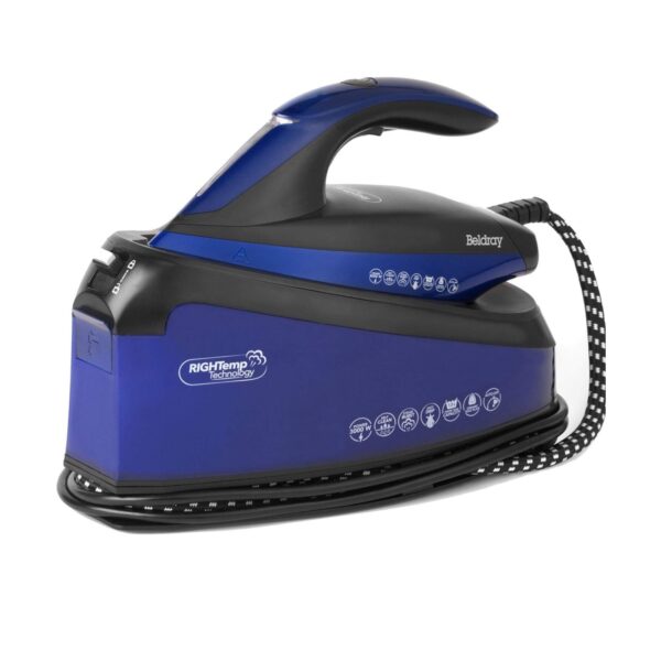 Beldray BEL0905 Right Temp Steam Station and Iron 3000W Blue