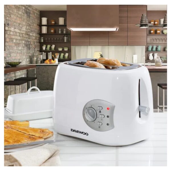 Daewoo SDA1711 2  Slice Toaster White