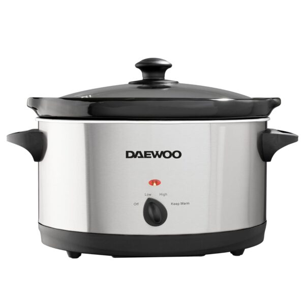 Daewoo SDA1788 6.5l Stainless Steel Slow Cooker