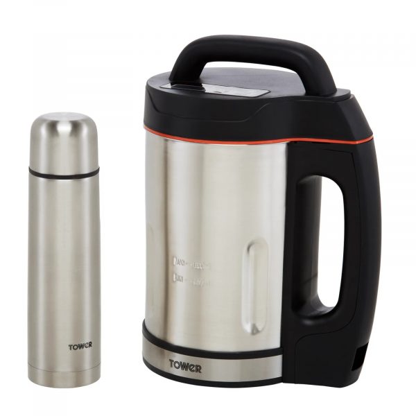 Tower T12055BF 1.6 Litre Soup Maker Stainless Steel
