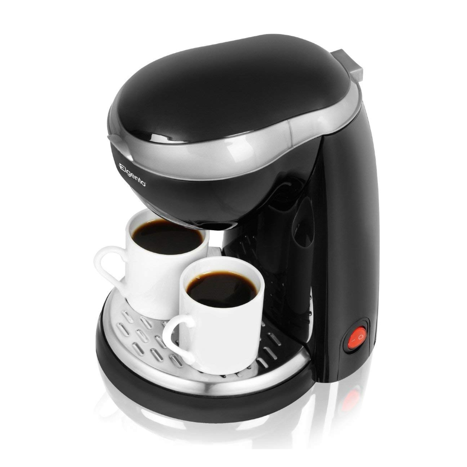 Elgento E13003 2 Cup Coffee Maker - Black - Kettle and Toaster Man