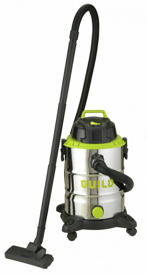 Guild 30L Steel Drum Wet and Dry Vacuum Cleaner – 1500W