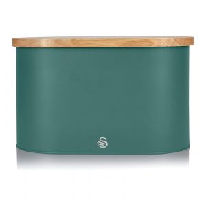 Swan Nordic Bread Bin – Pine Green Swan Nordic Bread Bin – Pine Green