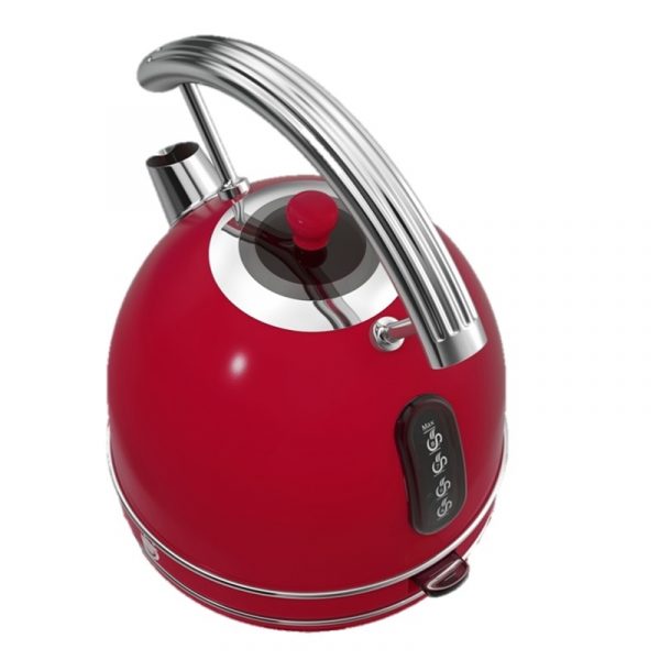 Swan SK34020RN Retro Dome Kettle 1.7L – Red