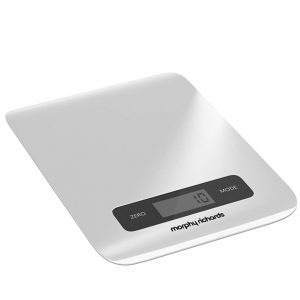 Morphy Richards 46185 Accents Electronic Kitchen Scale Stainless Steel