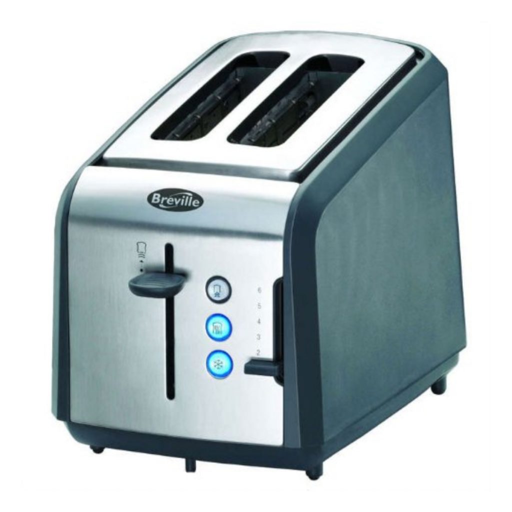 Breville VTT115 2 Slice Toaster Stainless Steel Kettle and Toaster Man