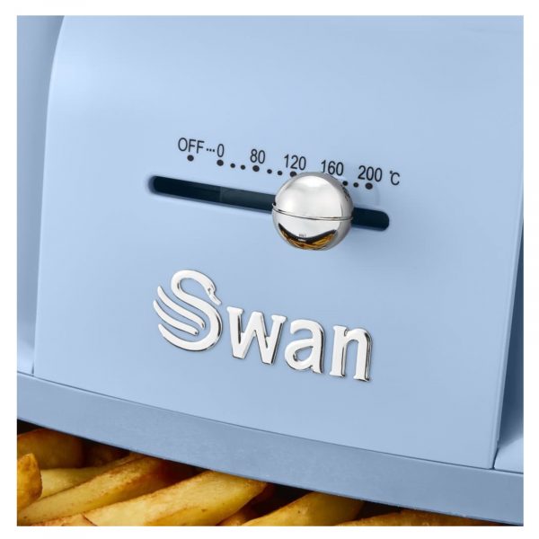 Swan Retro 6L Manual Air Fryer SD10510BLN