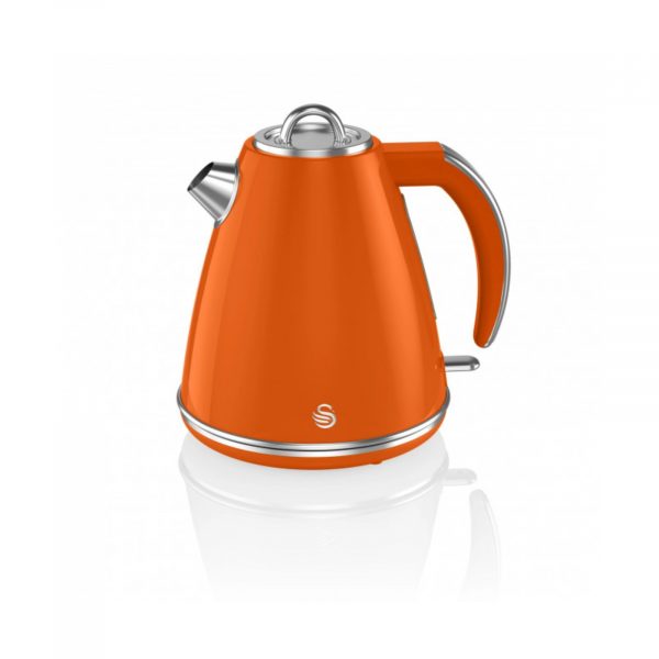 Swan Retro Jug Kettle – Orange