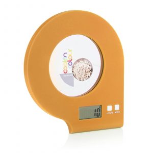 Cook In Colour MCK22004 Kitchen Scale Digital Glass – Orange