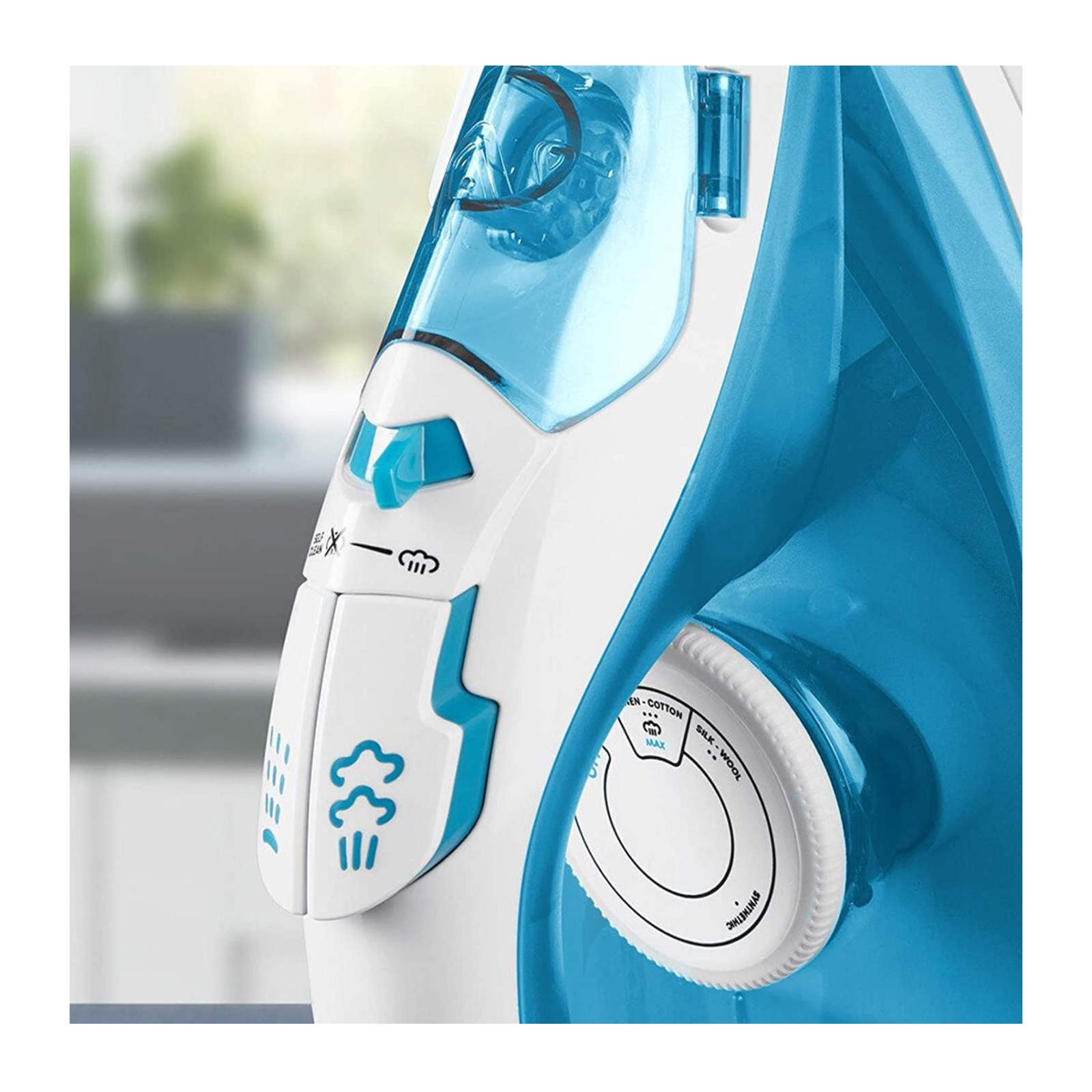 Swan 2-in-1 Cord or Cordless Steam Press Iron SI16410N Swan 2-in-1 Cord or Cordless Steam Press Iron SI16410N - Image 4