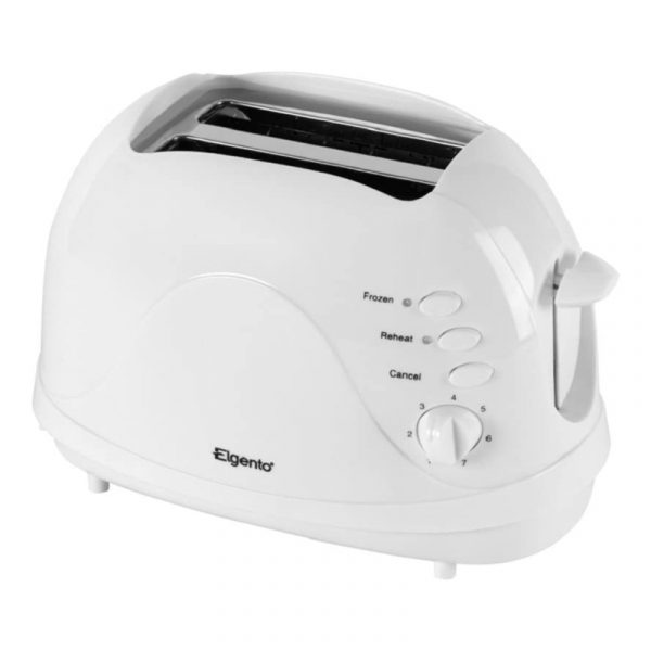 Elgento E20012 2 Slice Toaster – White