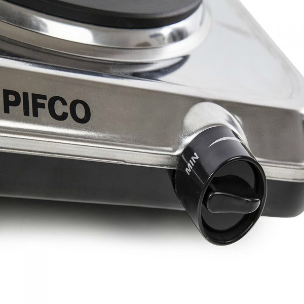 Pifco P15001 Single Boiling Ring 1500W – Stainless Steel