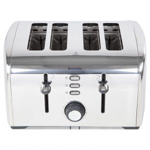 Breville VTT431 polished stainless steel 4 slice