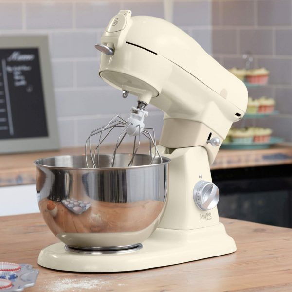 Fearne by Swan SP32010HON 6L Die Cast 1500W Stand Mixer – Honey