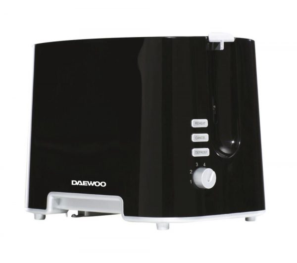 Daewoo  SDA1687 2 Slice Toaster-Black