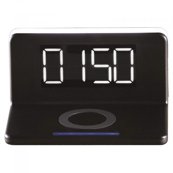 Daewoo Alarm Clock with Wireless Charging