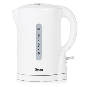 Swan White Jug Kettle Lightweight and Compact