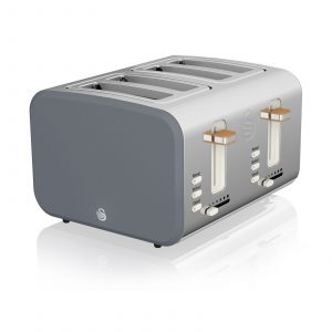 Swan Nordic 4 Slice Toaster – Grey Swan Nordic 4 Slice Toaster – Grey