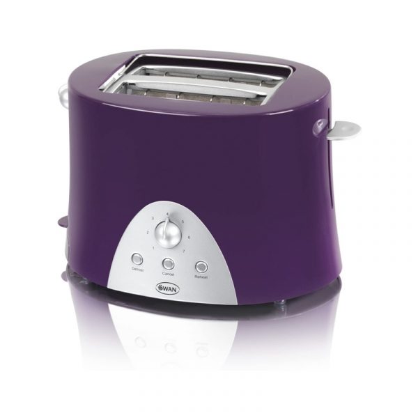 Swan ST10030PURN 2 Slice Toaster – Purple