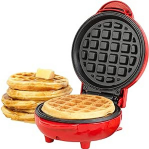 Giles and Posner EK4214G Mini Waffle Maker Red