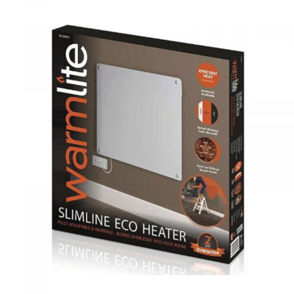 Warmlite WL44011 Eco Ceramic Panel Heater White