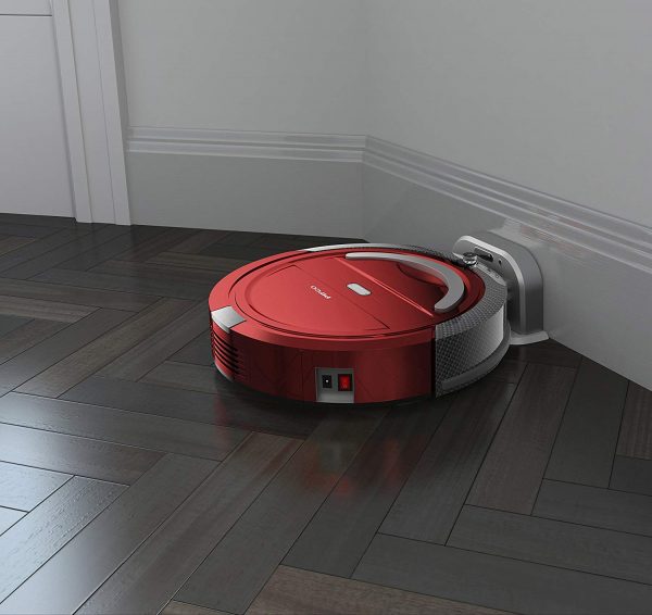 Pifco P28027 Self Docking Robot Vacuum Cleaner – Red