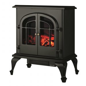 Warmlite WL46015 Log Effect Stove Fire 2000W – Black