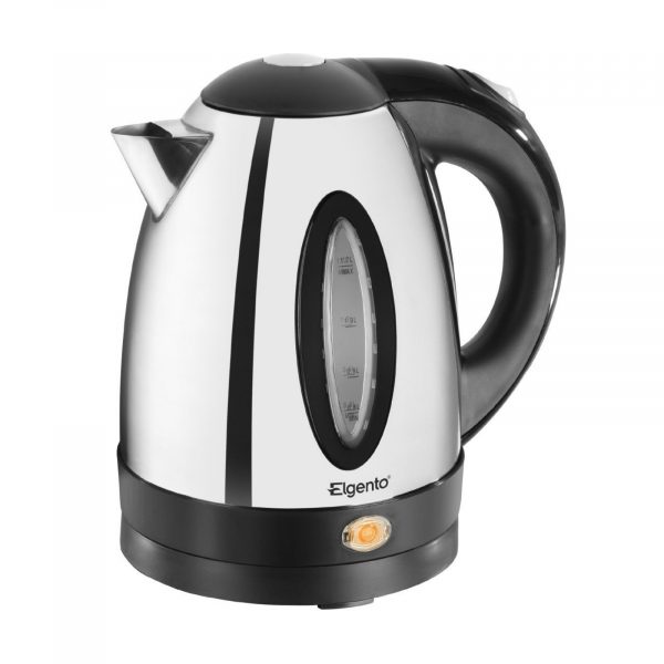 Elgento E10008SP Polished Stainless Steel Kettle 2200W 1.7L – Silver