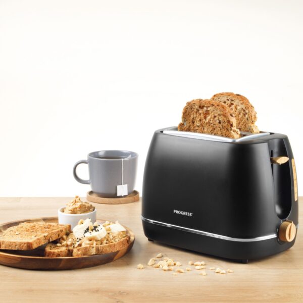 Progress EK3756PBLK Scandi 2 Slice Toaster