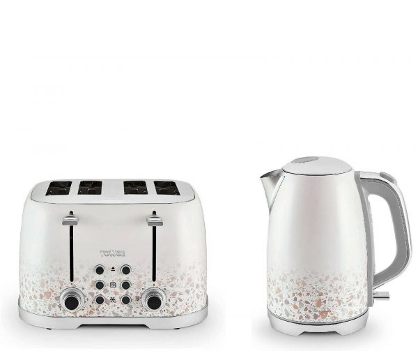 Tower Terrazzo Kettle And Slice Toaster Set Brand New