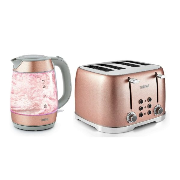 Tower Glitz Blush Pink 7 Piece Kitchen Set Brand New