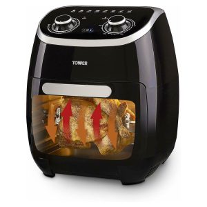 Tower T17038 Vortex 5in1 Family Sized Air Fryer Oven with Rotisserie 11L