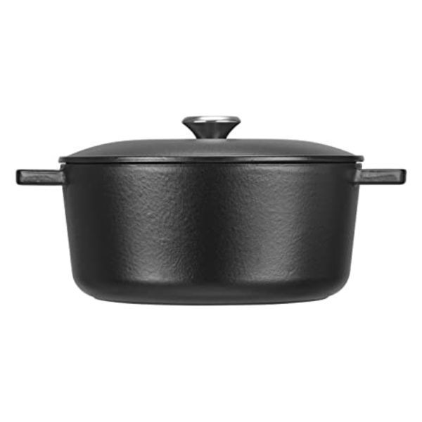 Fissler P506530 Cast Iron Round Casserole Dish With Self Basting Lid 4.2L 24Cm