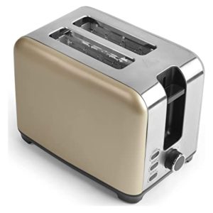 Salter EK4536GOLD Olympus 2 Slice Toaster, Defrost, Reheat & Cancel Functions