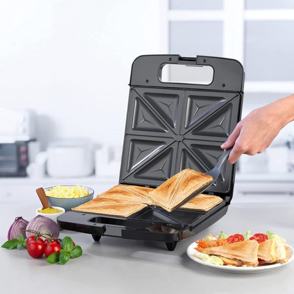 Progress EK4424P Family Toastie Maker Black - Image 3