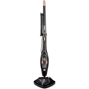 Tower T534001 Steam Mop 10-In-1 Black and rose gold steam cleaner.