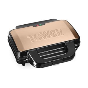 Tower T27013RG Rose Gold Edition Deep Fill Sandwich Maker Tower T27013RG Rose Gold Edition Deep Fill Sandwich Maker